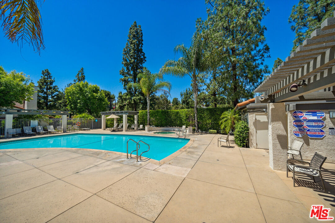 19127 Index Street, Unit 3 Porter Ranch, CA 91326 - Photo 18 of 18 a view of outdoor space and yard