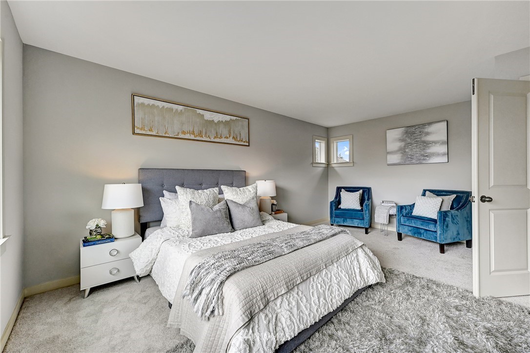 4022 167th Street Southeast Bothell, WA 98012 - Photo 21 of 34 a bedroom with bed and window