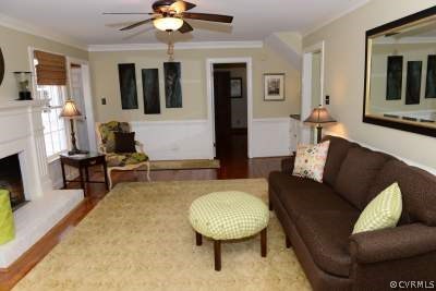 2411 Castle Hill Road Midlothian, VA 23113 - Photo 8 of 19 Den with gas fireplace
