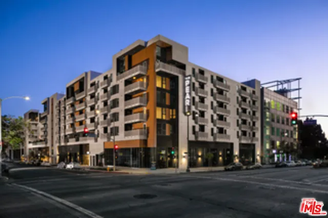 a front view of a building