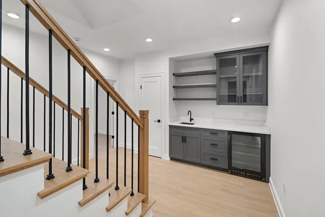 a room with gym equipment