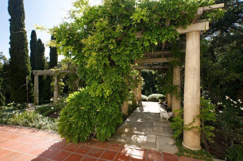 810 Lilac Drive Montecito, CA 93108 - Photo 12 of 14 a view of a path of the house along with trees