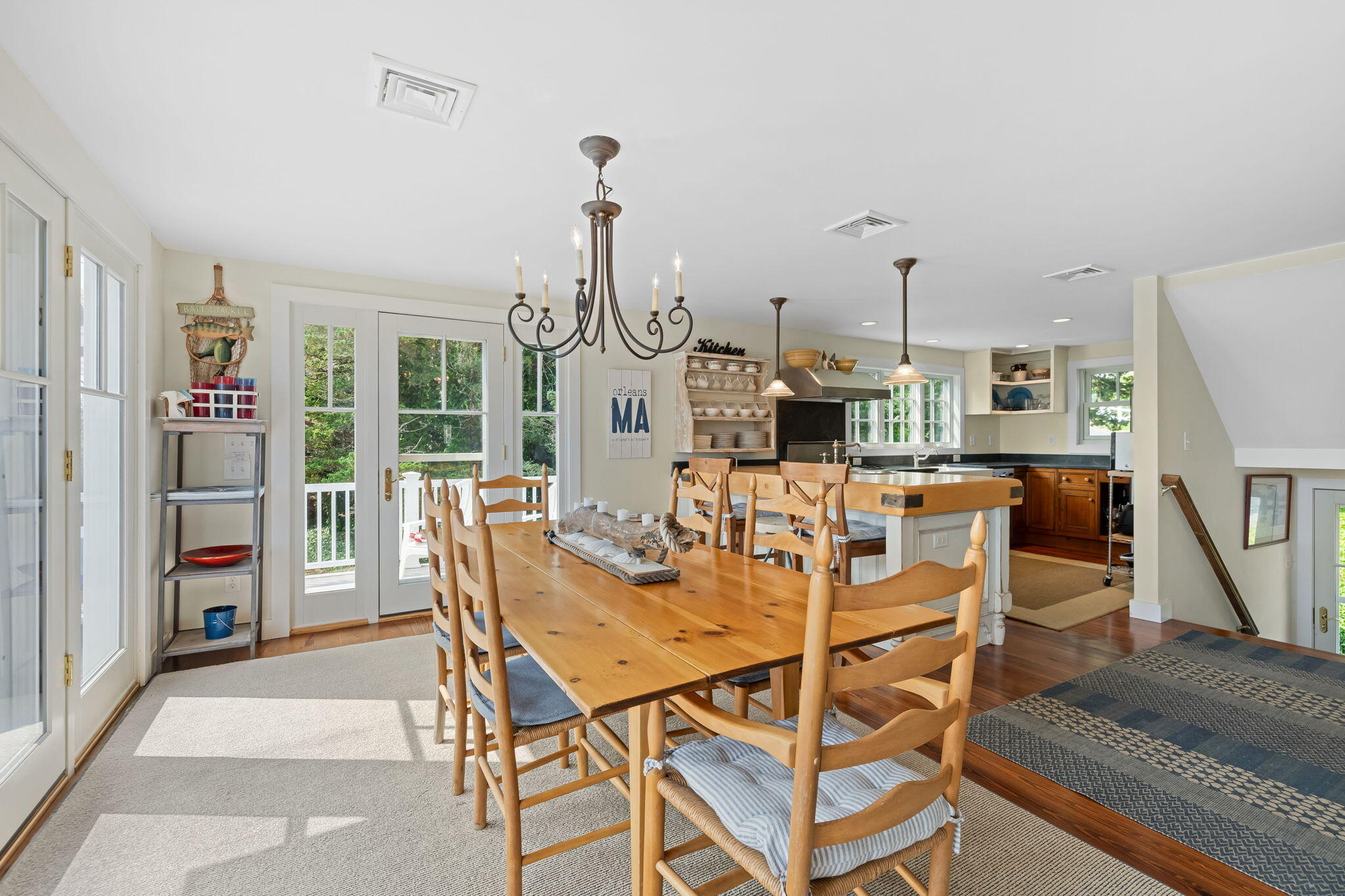 63 Briar Spring Road Orleans, MA 02653 - Photo 14 of 37 a view of a dining room with furniture