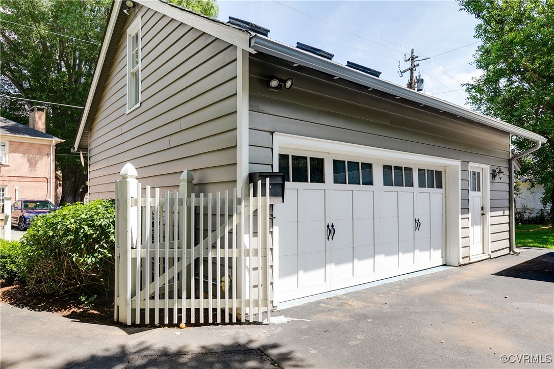 5906 Three Chopt Road Richmond, VA 23226 - Photo 44 of 50 2-car detached garage w/ automatic door, finished