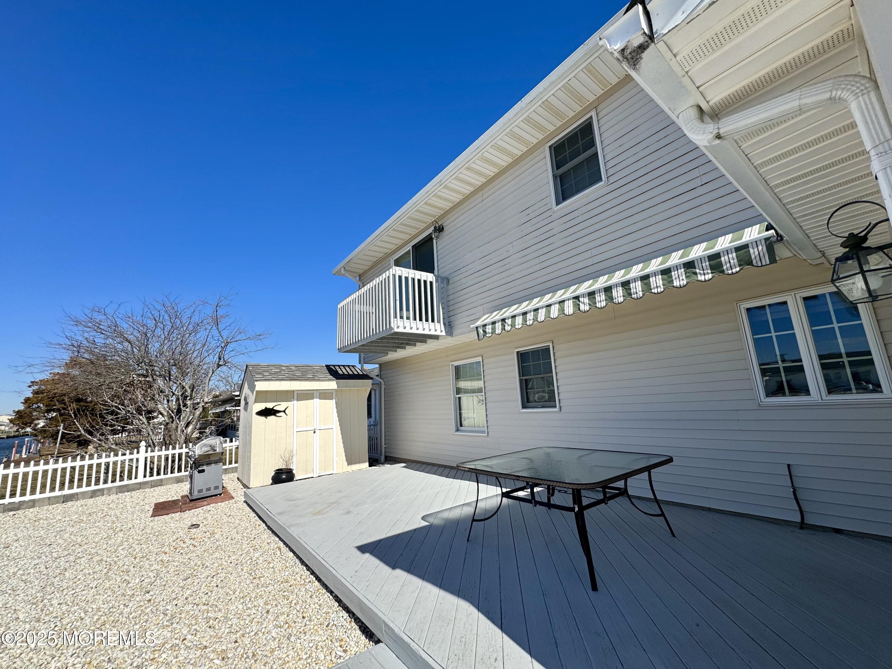219 Newark Road South Barnegat, NJ 08005 - Photo 28 of 31 Deck with Awning