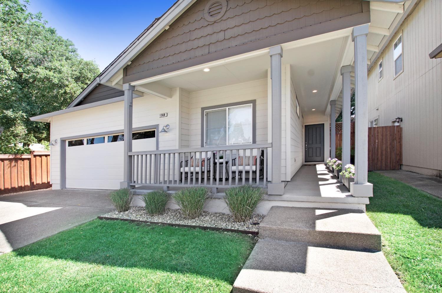 1368 Orsolini Place Santa Rosa, CA 95403 - Photo 1 of 1 a front view of a house with garden