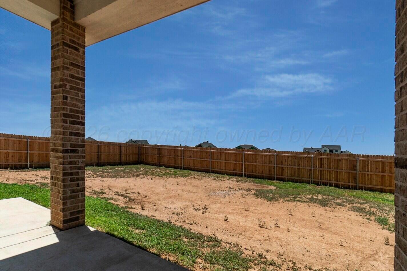 13633 Ariana Road Amarillo, TX 79124 - Photo 35 of 42 Patio View!