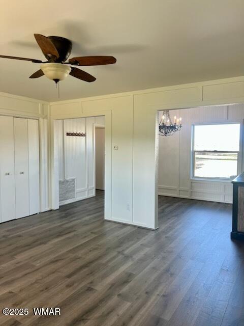 422 B Sponseller Siding Road Pinetop, AZ 85935 - Photo 64 of 74 a view of empty room with wooden floor