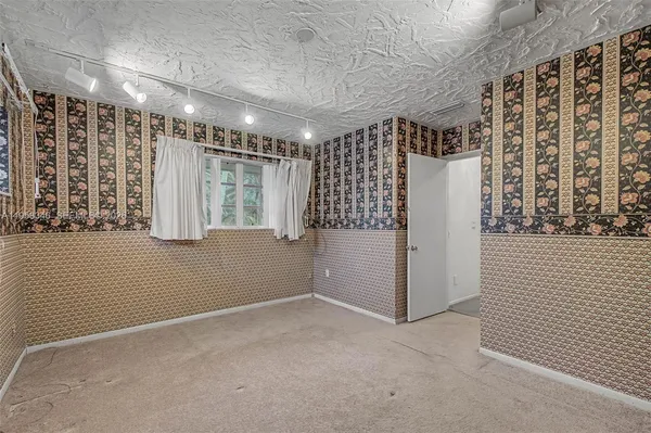 a view of empty room