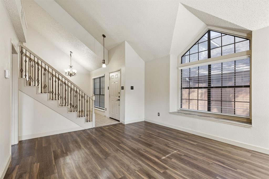 449 Harris Street, Unit 103B Coppell, TX 75019 - Photo 8 of 26 a view of an entryway with wooden floor
