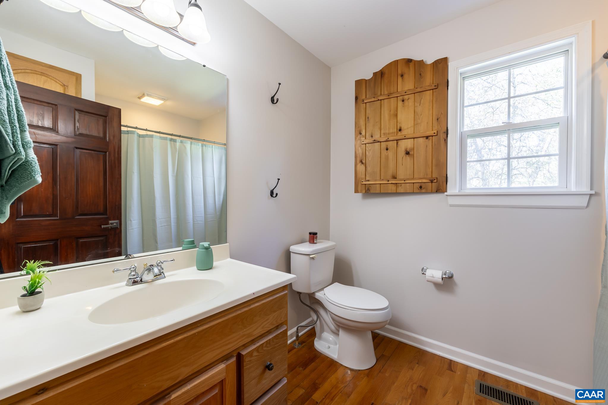 124 Fox Ridge Lane Ruckersville, VA 22968 - Photo 23 of 52 a bathroom with a sink and a mirror