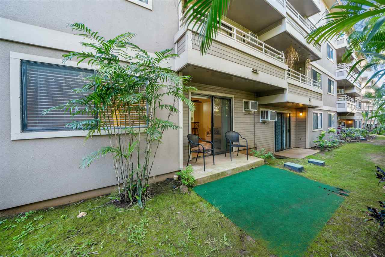 2747 South Kihei Road, Unit C005 Kihei, HI 96753 - Photo 7 of 29 a view of a house with a backyard porch and sitting area