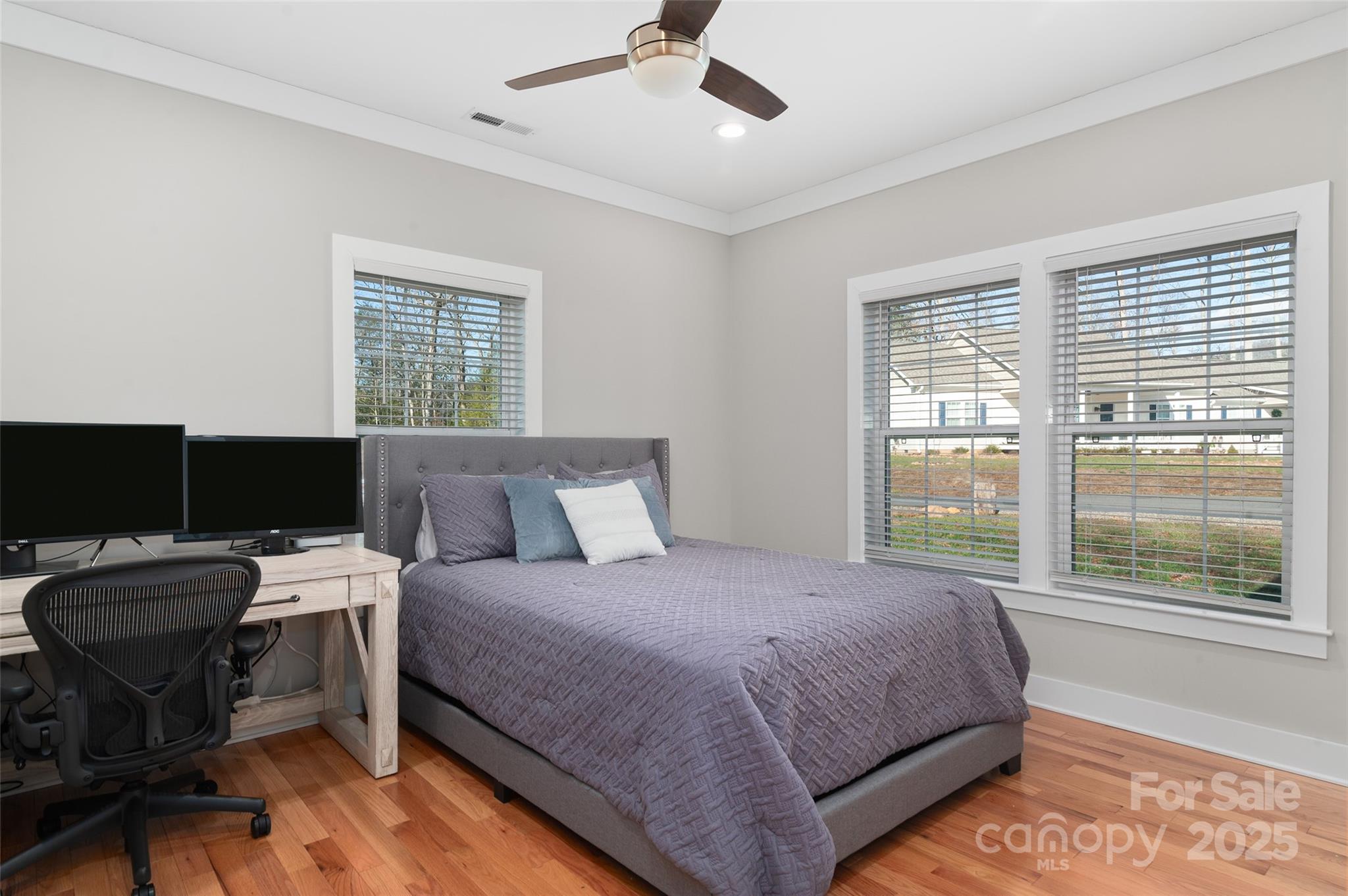 349 Ridge View Drive Clyde, NC 28721 - Photo 21 of 27 a bedroom with a bed and a window