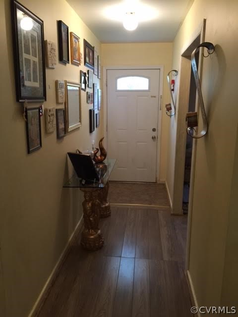 5418 South Jessup Road Chesterfield, VA 23832 - Photo 5 of 14 a view of a hallway with workspace