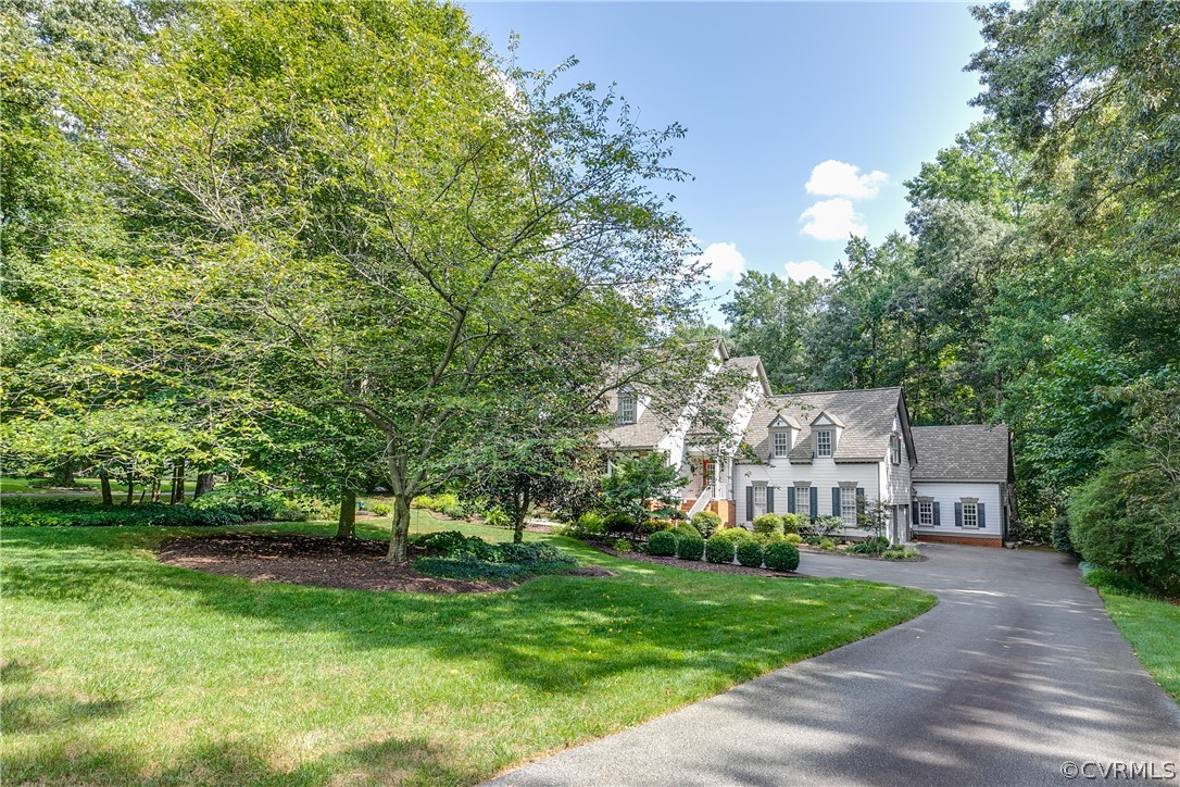 11907 Reeds Bluff Lane Midlothian, VA 23113 - Photo 2 of 50 Paved drive leads to the house