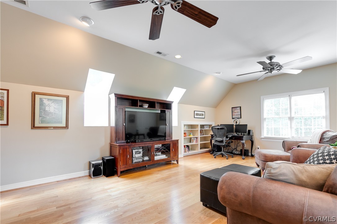 11907 Reeds Bluff Lane Midlothian, VA 23113 - Photo 31 of 50 Rec room with wood floor