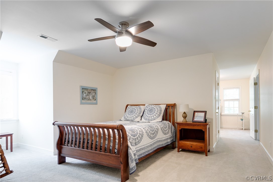 11907 Reeds Bluff Lane Midlothian, VA 23113 - Photo 34 of 50 Bedroom 2 with carpet
