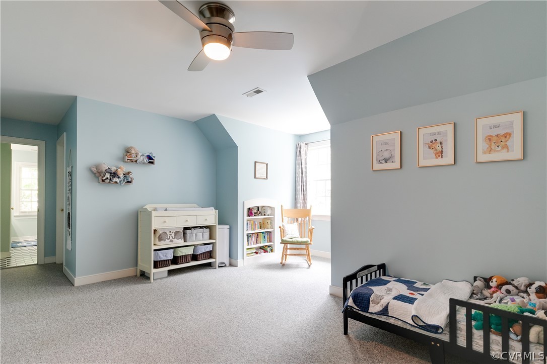 11907 Reeds Bluff Lane Midlothian, VA 23113 - Photo 38 of 50 Bedroom 3 is currently the nursery