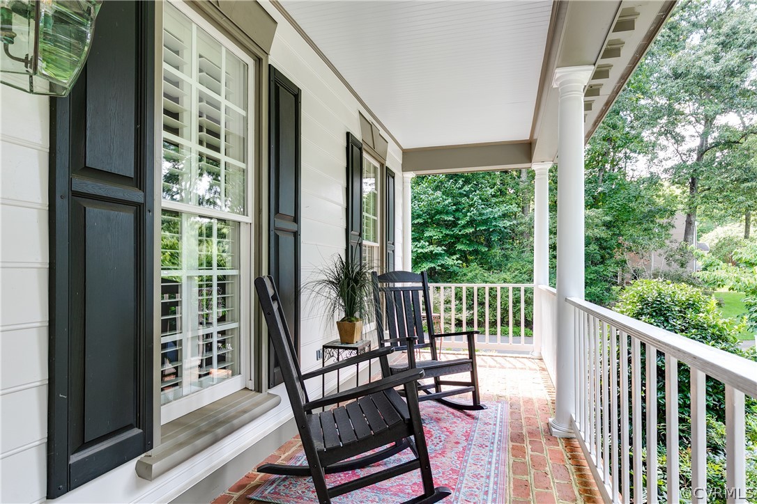 11907 Reeds Bluff Lane Midlothian, VA 23113 - Photo 4 of 50 Welcoming full country front porch