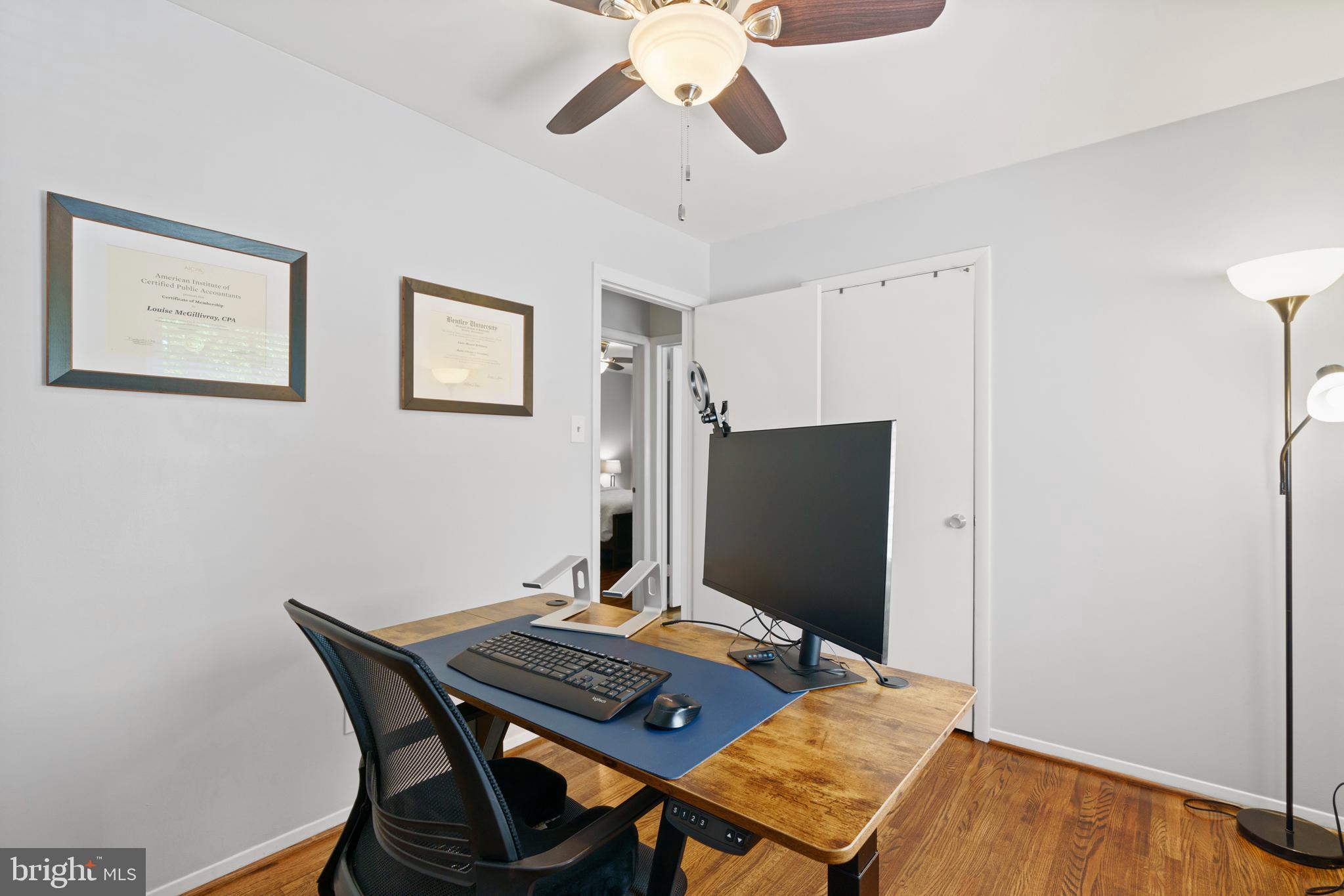 8608 Langport Drive Springfield, VA 22152 - Photo 17 of 43 a view of a workspace with furniture