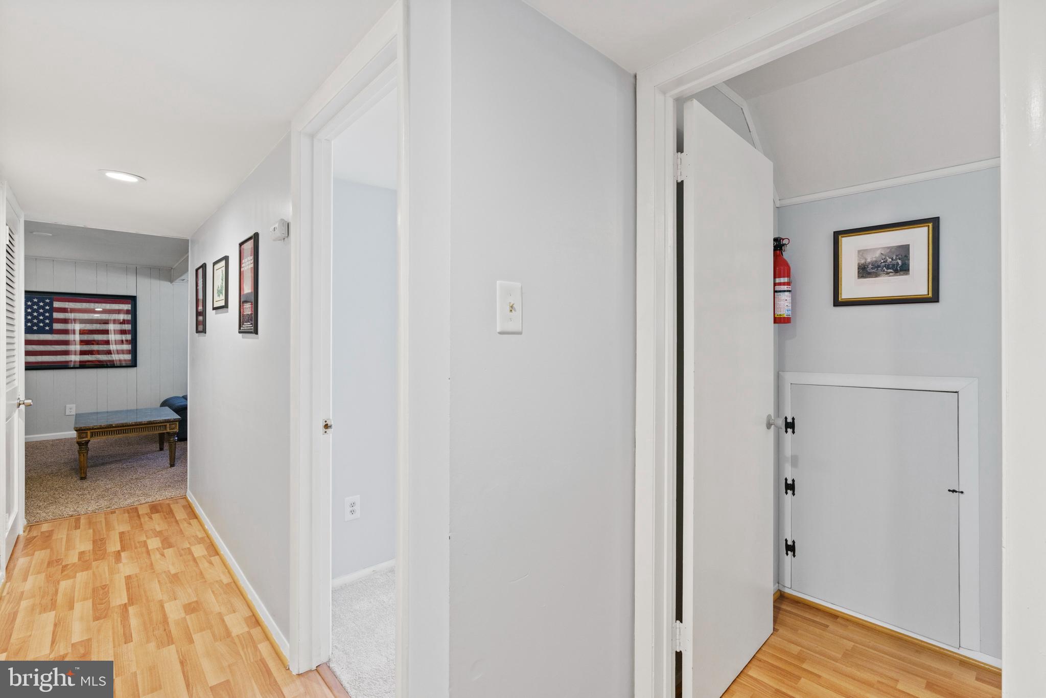 8608 Langport Drive Springfield, VA 22152 - Photo 26 of 43 a view of a hallway with bathroom