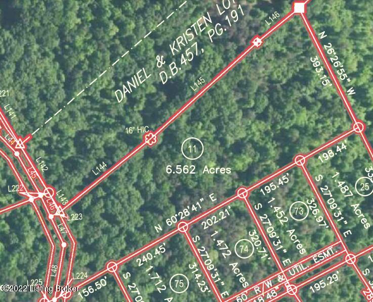 L11 Ted Logsdon Road Clarkson, KY 42726 - Photo 3 of 12 Lot View of Survey Plat