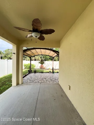 a view of an entryway door