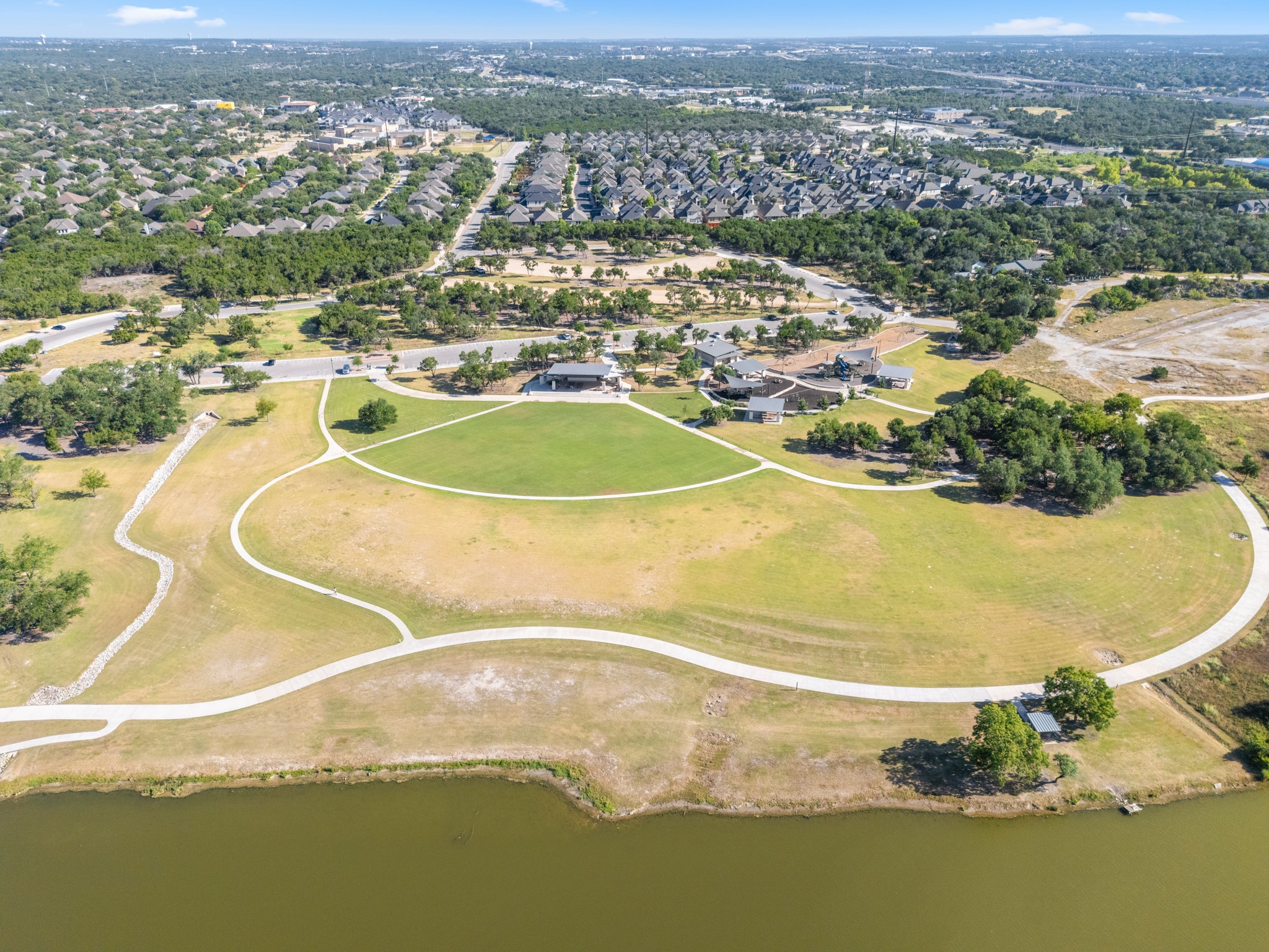 595 Old Mill Road, Unit 206 Cedar Park, TX 78613 - Photo 33 of 39 You can stroll over to the playground or to kayak on the lake, or stay fit walking, running, hiking, biking, or skating the scenic 2.5 mile loop.