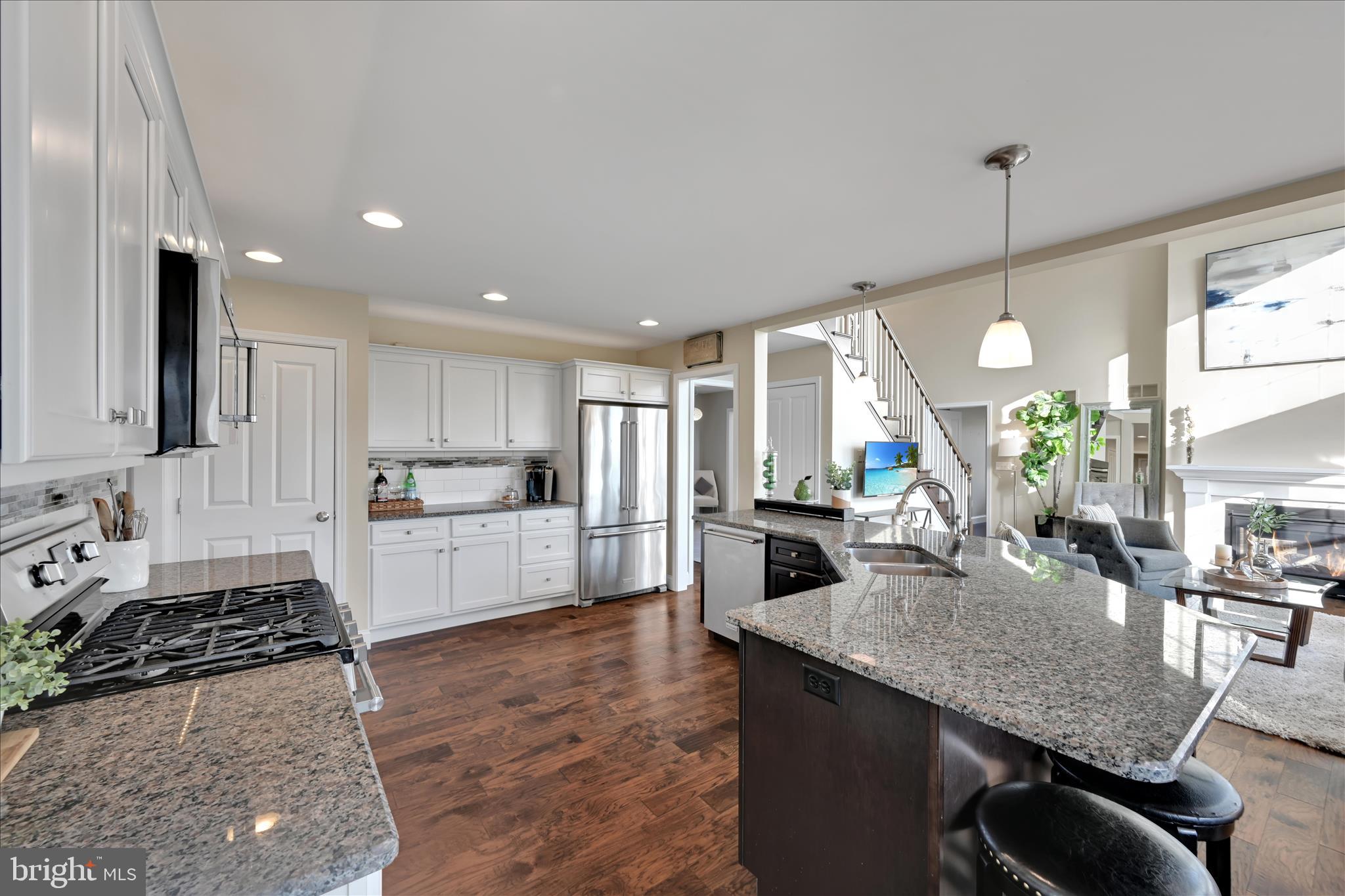 495 South Mill Street Lebanon, PA 17042 - Photo 9 of 54 a kitchen with stainless steel appliances granite countertop a sink a stove top oven a counter space and cabinets