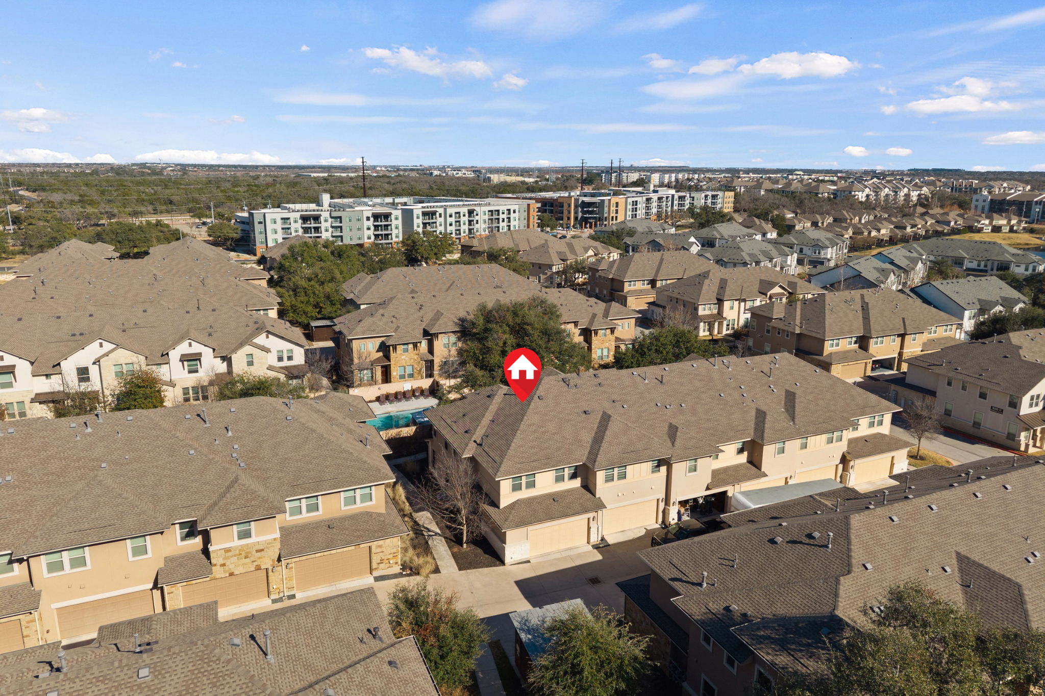 13800 Lyndhurst Street, Unit 326 Austin, TX 78717 - Photo 36 of 39 an aerial view of a city