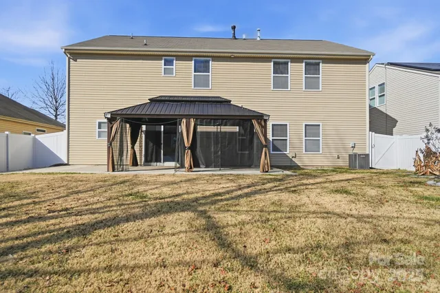 a house with a outdoor space