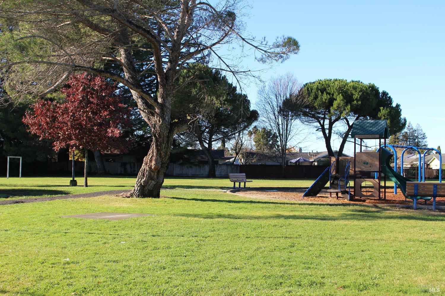 1347 Southwest Boulevard, Unit F Rohnert Park, CA 94928 - Photo 20 of 22 a view of a park with swings