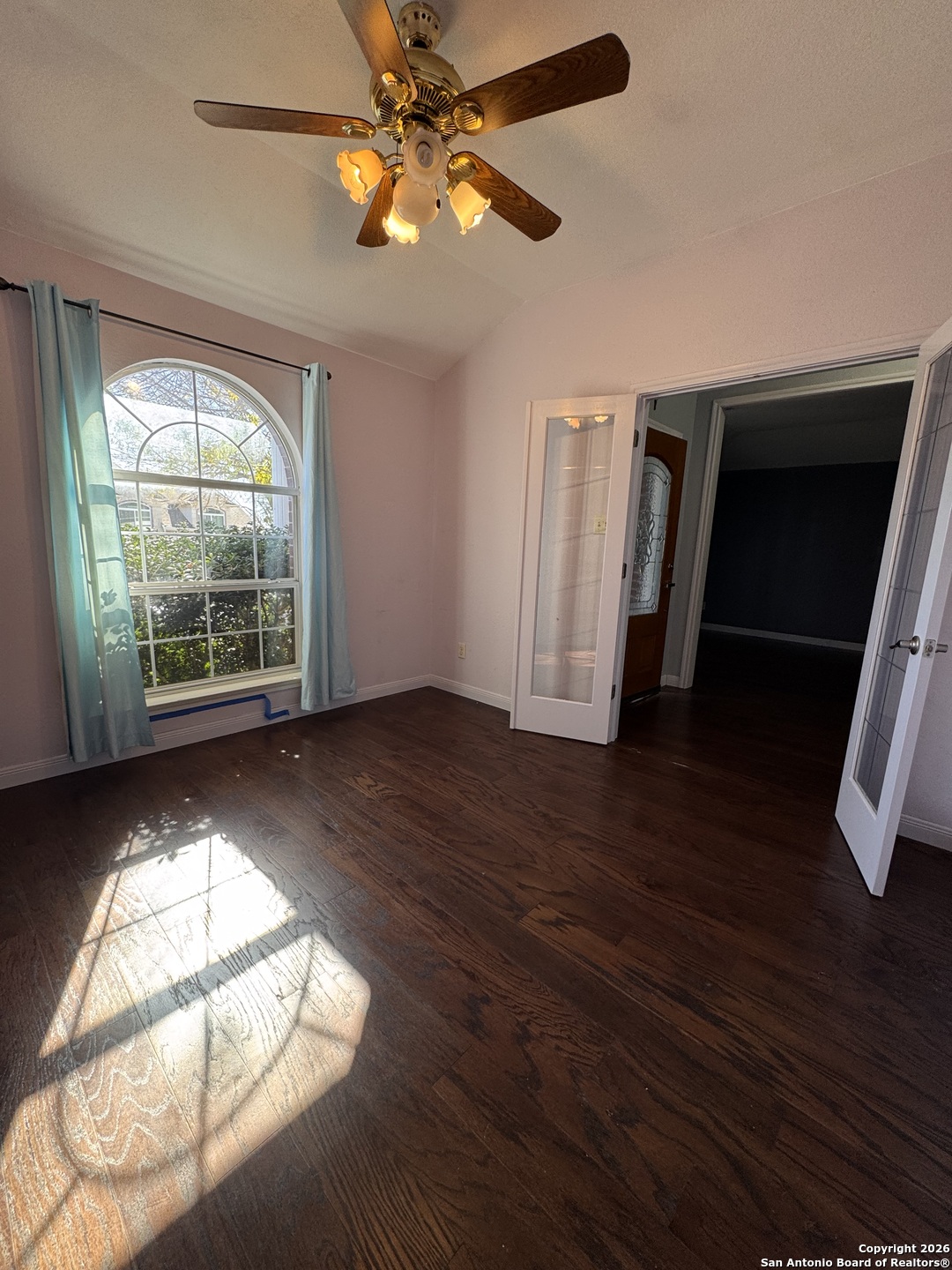 3836 Laurel Ridge Drive Round Rock, TX 78665 - Photo 30 of 40 wooden floor in an empty room with a window