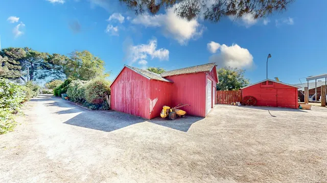 a living room with furniture and decor