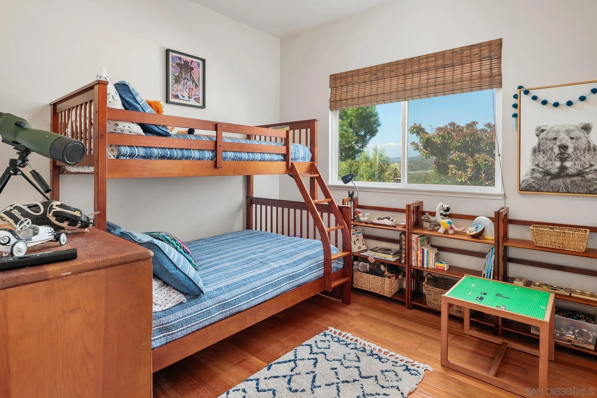 424 Sky Mesa Road Alpine, CA 91901 - Photo 44 of 75 a bedroom with furniture and a window