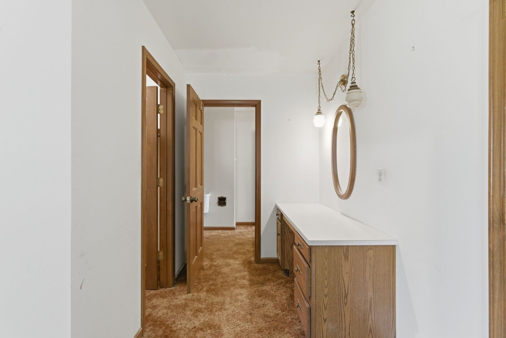 1356 Fifth Street Montgomery, IL 60538 - Photo 12 of 32 a view of a room with a mirror and a door