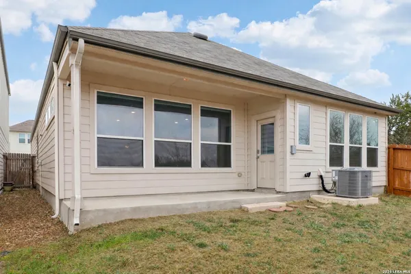 a front view of a house with a window