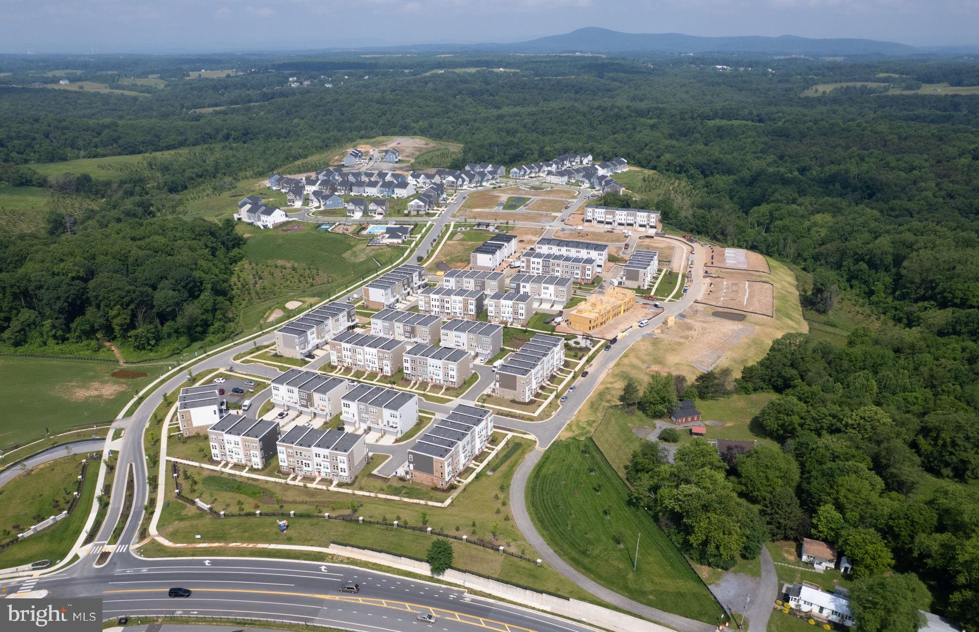 22416 Sculpin Brk Road Boyds, MD 20841 - Photo 22 of 37 Aerial View of Sugarloaf Mountains