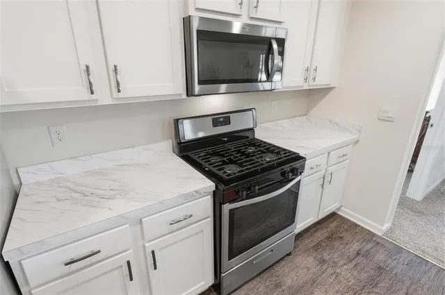 a view of a walk in closet