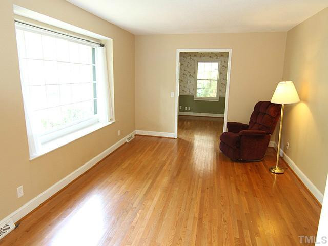 Hardwood floors on main level