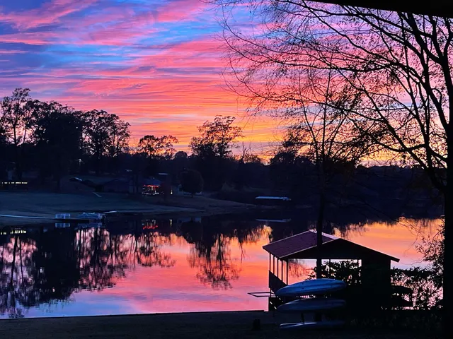 a view of a sky from balcony