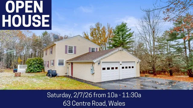 $399,000 | 63 Centre Road, Wales, ME 04280