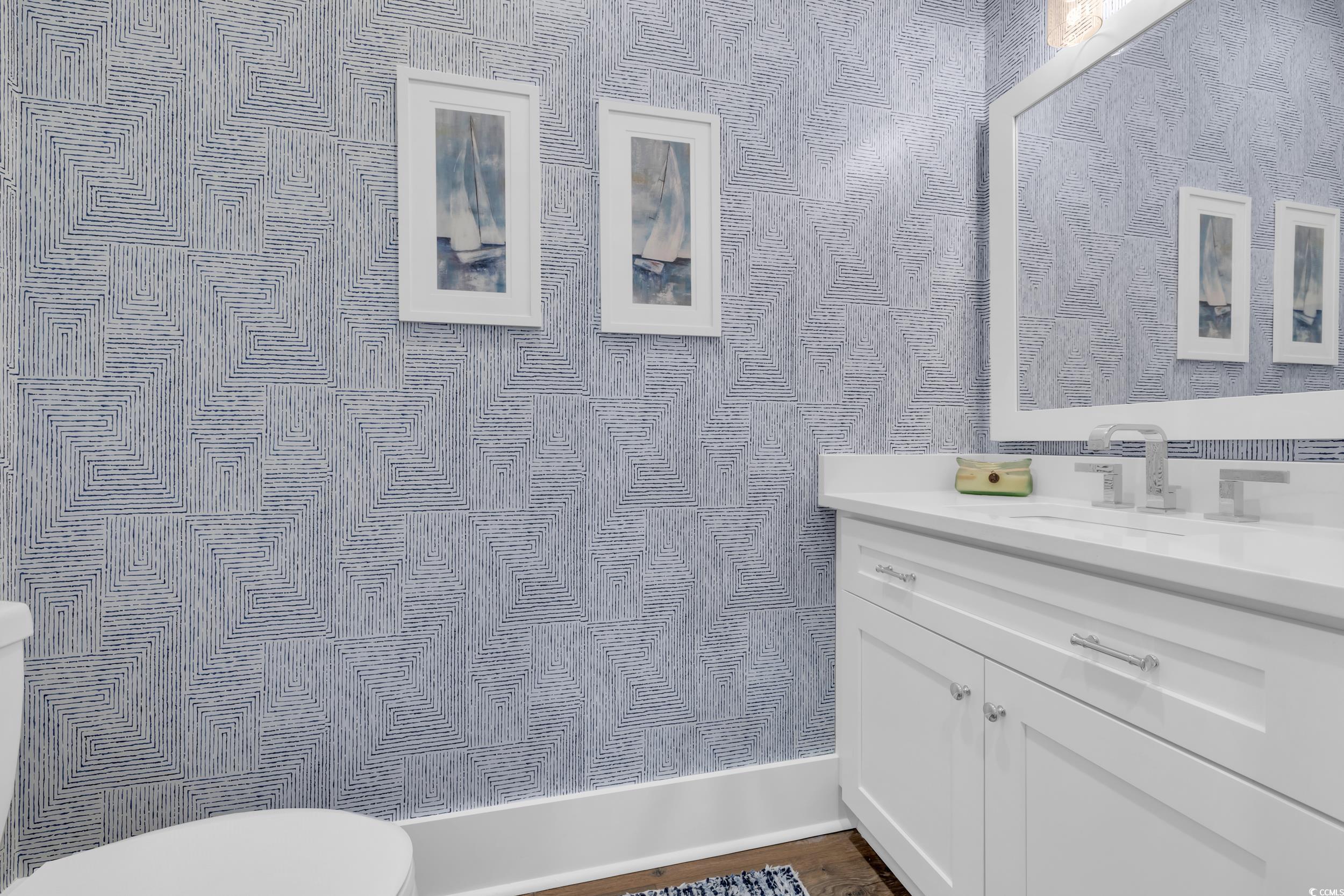 22 Trigger Fish Lane Murrells Inlet, SC 29576 - Photo 32 of 39 Bathroom featuring vanity and toilet