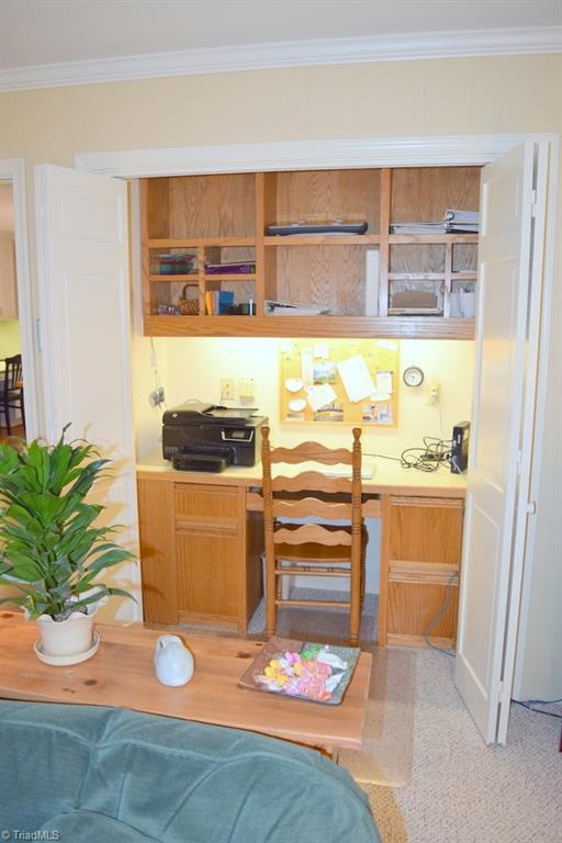 450 Archer Road Winston-Salem, NC 27106 - Photo 11 of 24 Additional study/office space is tucked into this area in the Den