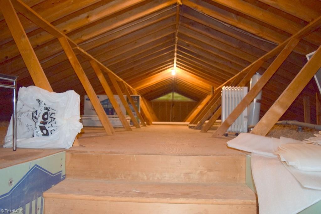 450 Archer Road Winston-Salem, NC 27106 - Photo 23 of 24 Large floored, walk up attic space