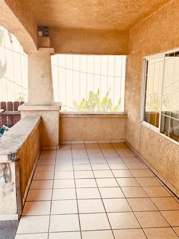 a bathroom with a bathtub and a sink