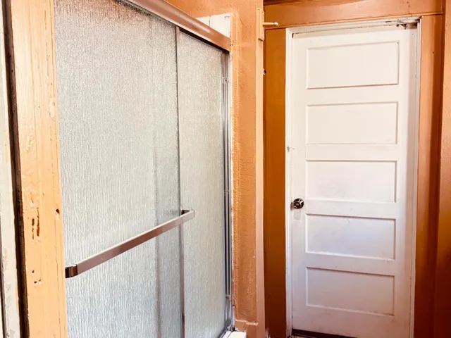 a view of front door