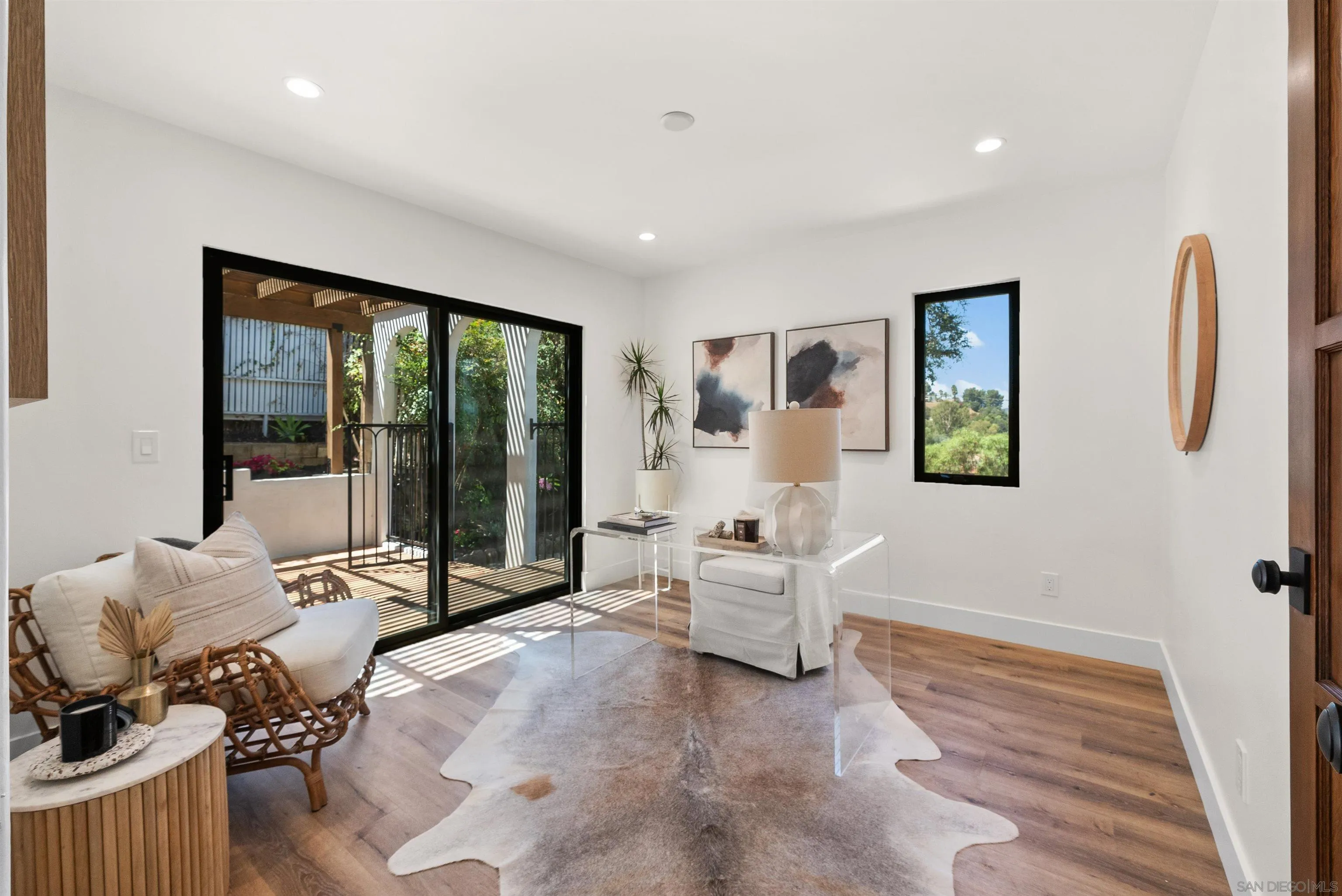 1262 Horizon Ridge El Cajon, CA 92020 - Photo 24 of 68 a bedroom with furniture and large windows