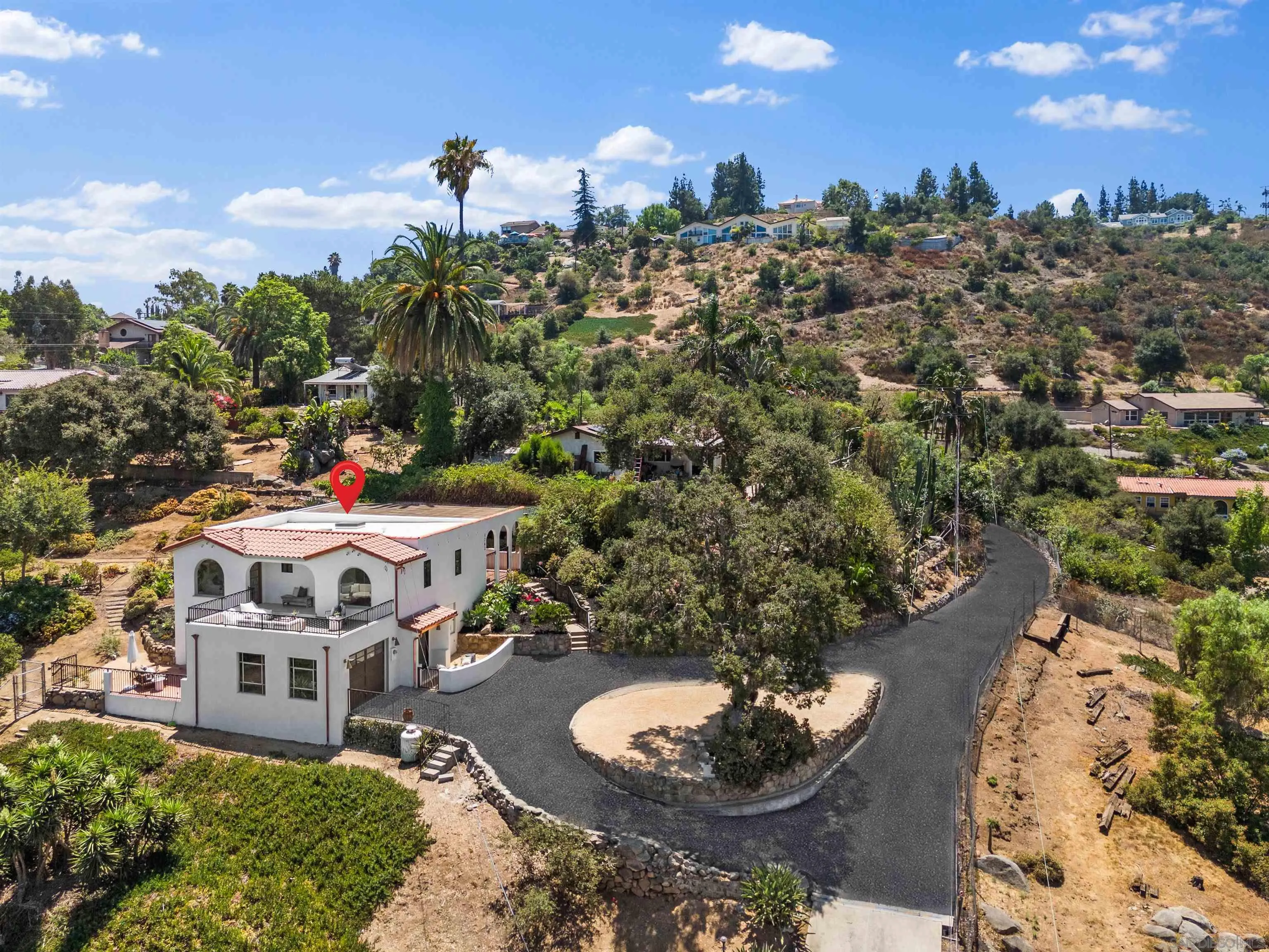 1262 Horizon Ridge El Cajon, CA 92020 - Photo 60 of 68 a picture of a yard with an outdoor seating