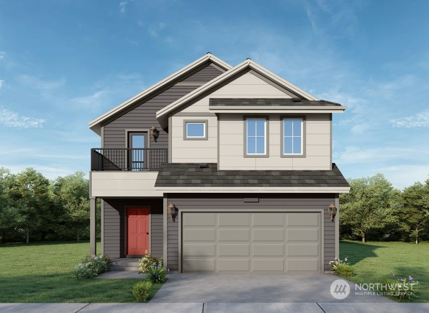 22829 20th Place West Bothell, WA 98021 - Photo 1 of 31 a front view of a house with garden
